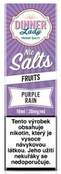 Liquid Dinner Lady Nic SALT Purple Rain 10ml - 20mg