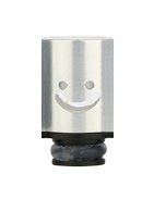 Aluminum POM Smile náustek pro clearomizer Silver