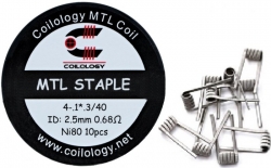 Coilology MTL Staple předmotané spirálky Ni80 0,68ohm 10ks