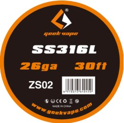 Geekvape SS316 odporový drát 26ga 9m