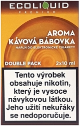 Liquid Ecoliquid Premium 2Pack Coffee Cake 2x10ml