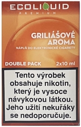 Liquid Ecoliquid Premium 2Pack Griliášové aroma 2x10ml