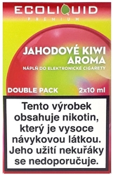 Liquid Ecoliquid Premium 2Pack Strawberry Kiwi 2x10ml