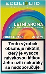 Liquid Ecoliquid Premium 2Pack Summer flavor 2x10ml