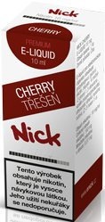 Liquid Nick Cherry Zero 10ml-0mg (Třešeň)