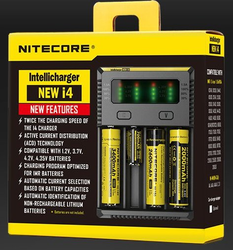 Nitecore New i4 nabíječka pro monočlánky v2