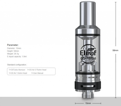 iSmoka-Eleaf GS Turbo Tank clearomizer Silver