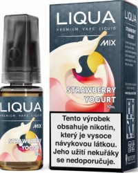 Liquid LIQUA Mix Strawberry Yogurt 10ml