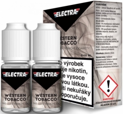 ELECTRA E-liquid 2Pack Western Tobacco 2x10ml