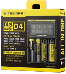 Nitecore D4 nabíječka pro monočlánky