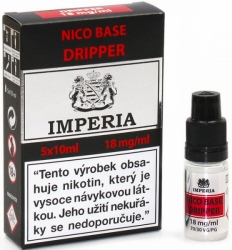 Nikotinová báze IMPERIA Dripper 5x10ml PG30-VG70 18mg