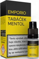 Liquid EMPORIO Tabáček - Mentol 10ml
