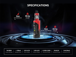 Smoktech Rigel Mini 80W Grip Full Kit Black Blue