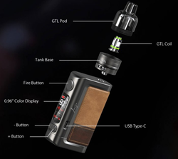 iSmoka-Eleaf iStick Power 2 80W full Kit Grip Light Brown
