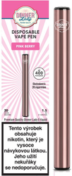 Dinner Lady Vape Pen elektronická cigareta Pink Berry 20mg