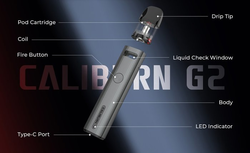 Uwell Caliburn G2 elektronická cigareta 750mAh Cobalt Green