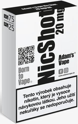 Booster Adam's Vape Nicshot 5x10ml VG75-PG25 20mg