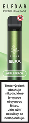 Elf Bar ELFA elektronická cigareta 500mAh Apple Peach 20mg