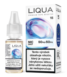 Liqua Nic Shot Booster PG50/VG50 10ml 15mg