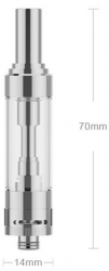 iSmoka-Eleaf GS Air 2 Dual Coil 14mm Clearomizér Silver