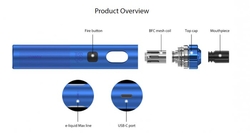 Joyetech eGo AIO 2 elektronická cigareta 1700mAh Rich Blue