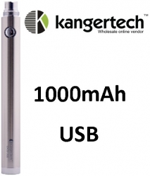 Kangertech EVOD baterie s USB 1000mAh Silver