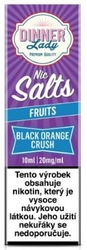 Liquid Dinner Lady Nic SALT Black Orange Crush 10ml - 20mg