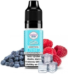 Liquid Dinner Lady Nic SALT Blueberry Menthol 10ml - 20mg