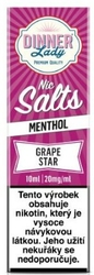 Liquid Dinner Lady Nic SALT Grape Star 10ml - 20mg