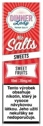 Liquid Dinner Lady Nic SALT Sweet Fruits 10ml - 20mg