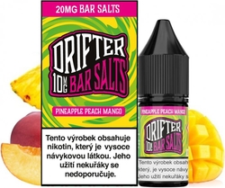 Liquid Drifter Bar Salts Pineapple Peach Mango 10ml