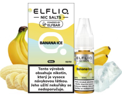 Liquid ELFLIQ Nic SALT Banana Ice 10ml