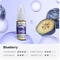 Liquid ELFLIQ Nic SALT Blueberry 10ml