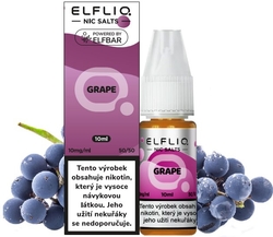 Liquid ELFLIQ Nic SALT Grape 10ml