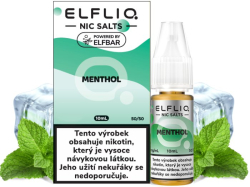 Liquid ELFLIQ Nic SALT Menthol 10ml