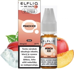 Liquid ELFLIQ Nic SALT Peach Ice 10ml