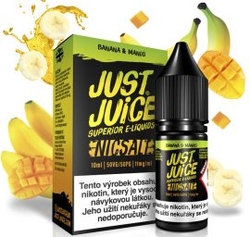 Liquid Just Juice SALT Banana & Mango 10ml