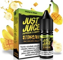 Liquid Just Juice SALT Banana & Mango 10ml