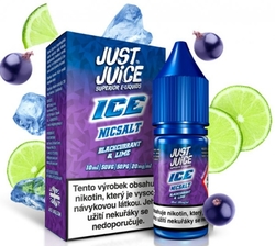 Liquid Just Juice SALT ICE Blackcurrant & Lime 10ml