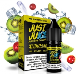 Liquid Just Juice SALT Kiwi & Cranberry On Ice 10ml