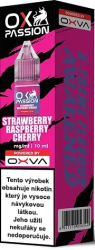 Liquid OXVA OX PASSION Salts Strawberry Raspberry Cherry 10ml