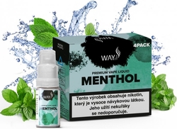 Liquid WAY to Vape 4Pack Menthol 4x10ml