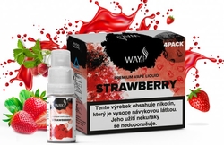 Liquid WAY to Vape 4Pack Strawberry 4x10ml