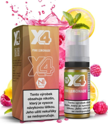Liquid X4 Bar Juice - Růžová limonáda (Pink Lemonade) 10ml