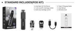 Lost Vape Ursa Nano Air Pod elektronická cigareta 800mAh Matte Black