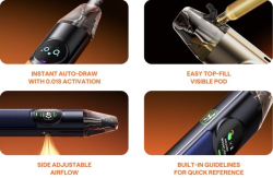 OXVA NeXLIM elektronická cigareta 1500mAh Rose Gold