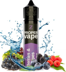 Příchuť Zeus Juice Proper Vape S&V 10ml Berries & Grapes