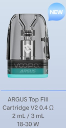 VOOPOO ARGUS G3 elektronická cigareta 1500mAh Aurora Purple