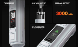 VOOPOO Argus Pro 2 80W grip 3000mAh Full Kit Cocoa Brown