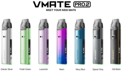 VOOPOO VMATE Pro 2 Pod elektronická cigareta 1500mAh Glacier Silver
